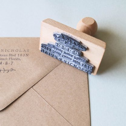 Sello personalizado para invitaciones de boda