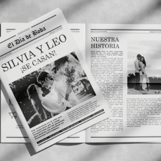 Periódico de Boda