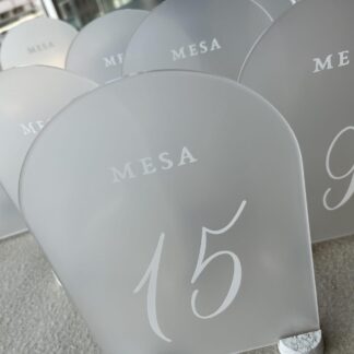 Numeros de mesa alquiler