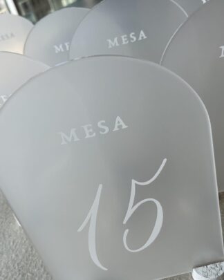 Numeros de mesa alquiler