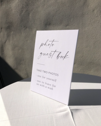 Cartel libro de firmas Tenerife